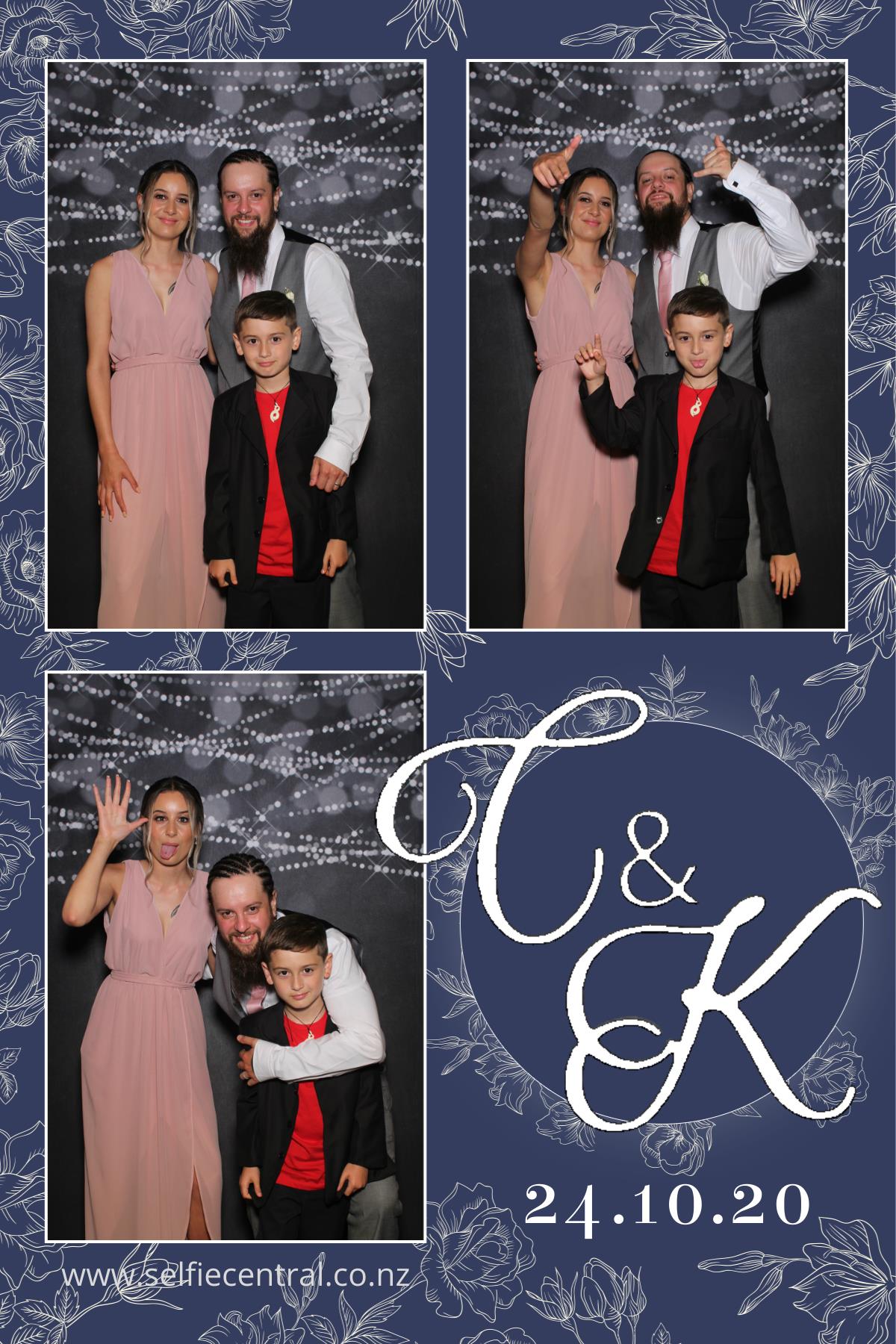 Christopher & Kataraina's wedding | View more photos from the event at gallery.photobooth.co.nz/u/SelfieCentral/Christopher-Katarainas-wedding